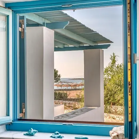 Tatil Evi G&k Blue House On Agia Anargyroi Beach,