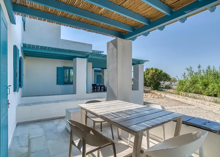 G&k Blue House On Agia Anargyroi Beach, Nyaraló Náusza
