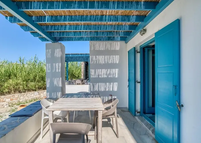 G&k Blue House On Agia Anargyroi Beach, Semesterbostad *