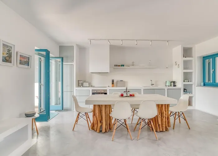 G&k Blue House On Agia Anargyroi Beach,